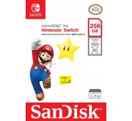 Micro SDXC 256GB Sandisk (Classe 10) Nintendo